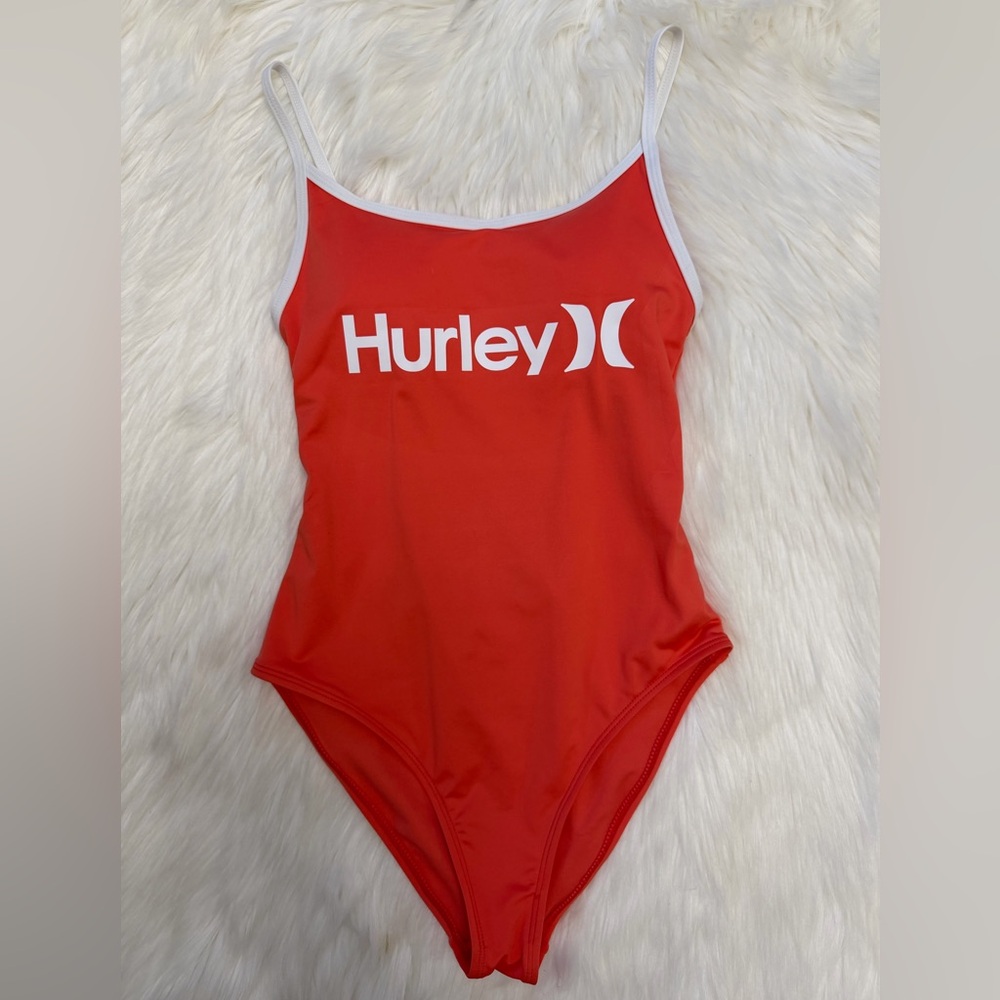 Hurley Vibrant Orange Swimsuit
